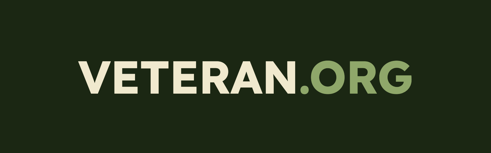 Wordmark on forest
